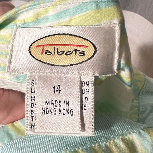 Talbots skirt lined grossgrain ribbon size 14 - Picture 5 of 7